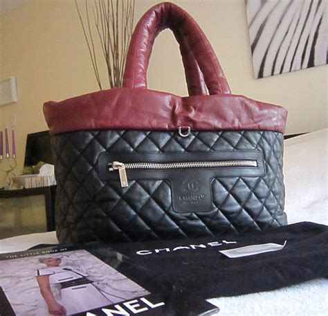 chanel cocoon tote bag|coco chanel black purse.